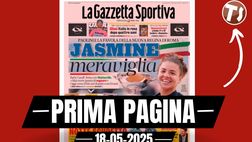 Prima pagina Tuttosport: Sinner, corsa Champions e Scudetto
