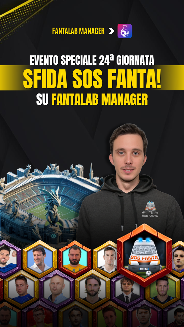 Evento speciale su Fantalab Manager: sfida così SOS Fanta per la 24a giornata- immagine 2