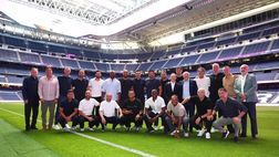 Inter Legends, cena al Bernabeu con Marotta in attesa del match con le Real Madrid Leyendas