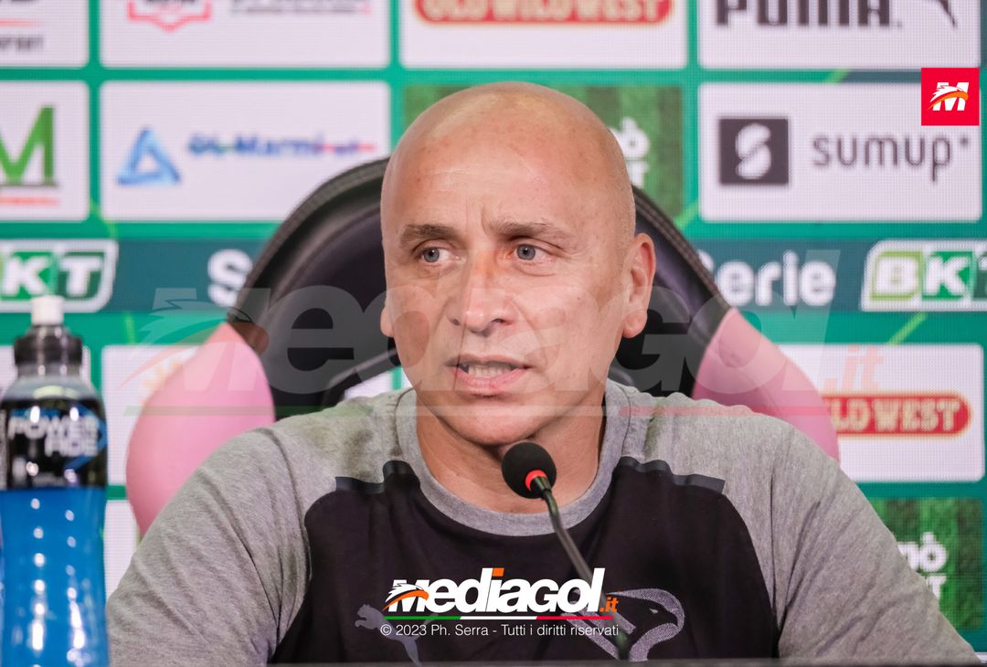 FOTO PALERMO, verso lo Spezia: il tecnico Corini in conferenza (GALLERY) - immagine 2