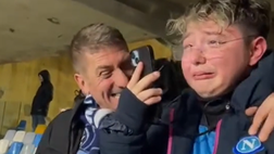 Cosa rappresenta il Napoli per i tifosi? La reazione del bimbo spiega l’amore puro