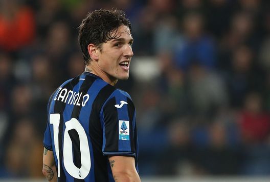 Nicolò Zaniolo con la maglia dell'Atalanta (Photo by Marco Luzzani/Getty Images) inter atalanta formazioni ufficiali
