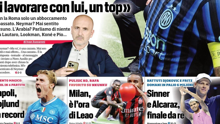 Il Napoli sui media: le prime pagine dei quotidiani di oggi- immagine 1