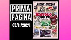 Prima pagina Gazzetta dello Sport: “Diavolo in corpo”