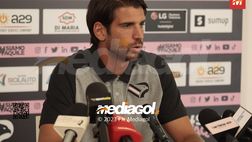 FOTO Ritiro Palermo, Ceccaroni si presenta in conferenza stampa (Gallery)