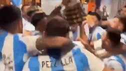 VIDEO / Lautaro con la coppa in testa: guarda la festa dell’Argentina