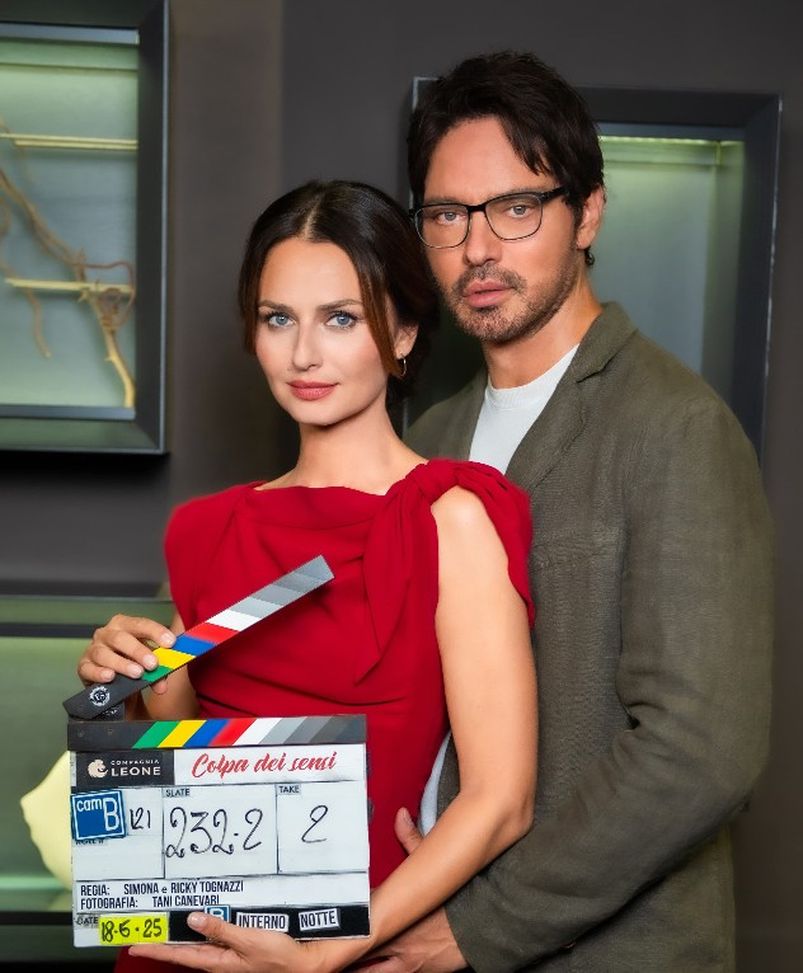 Primi ciak per Colpa dei sensi, la serie tv con Gabriel Garko e Anna Safroncik- immagine 2