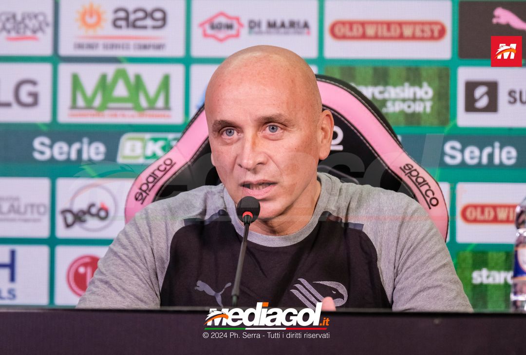 FOTO PALERMO, verso il Modena: Eugenio Corini in conferenza stampa (GALLERY) - immagine 10