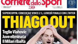 PRIMA PAGINA CORRIERE DELLO SPORT OGGI: “Napoli, Spina nel fianco”