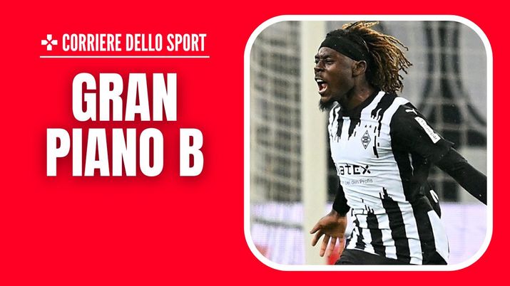 Manu Koné (centrocampista Borussia Mönchengladbach), obiettivo di calciomercato del Milan | AC Milan News (Getty Images) Manu Koné Borussia Mönchengladbach Calciomercato AC Milan