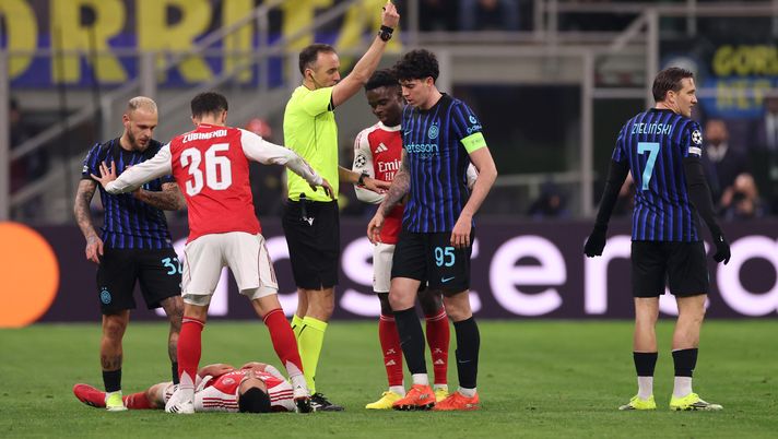 Inter-Arsenal, moviola CdS: Pinheiro insufficiente, dubbi su rigore Lautaro-Saliba Inter-Arsenal, moviola CdS: Pinheiro insufficiente, dubbi su rigore Lautaro-Saliba - immagine 1