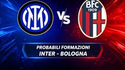 Inter-Bologna, le probabili formazioni: un solo cambio rispetto all’Atalanta