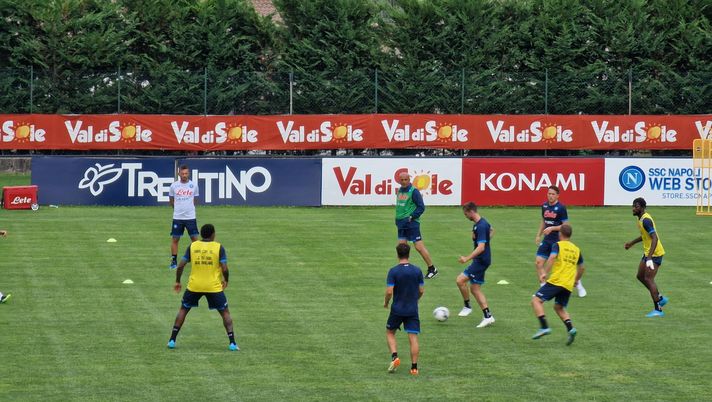 Dimaro, il Napoli non sarà al completo fin da subito: il motivo e i nomi degli assenti allenamento dimaro