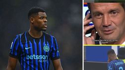 VIDEO / Dumfries sostituito dà un pugno al pallone. Chivu lo rivede e reagisce così