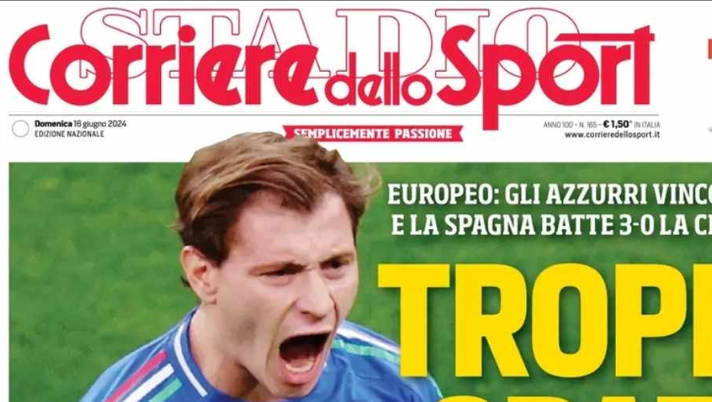PRIMA PAGINA CORRIERE DELLO SPORT OGGI: “Dovbyk, c’è solo il Napoli. No al City” - immagine 1