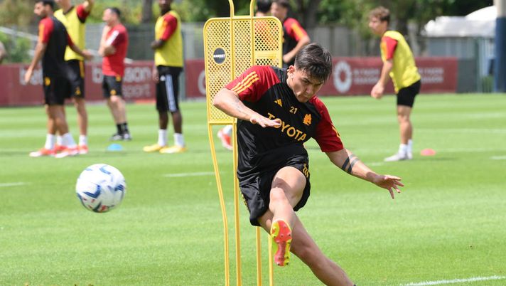 Roma, la ripresa degli allenamenti verso l’Empoli: Dybala in gruppo - immagine 1