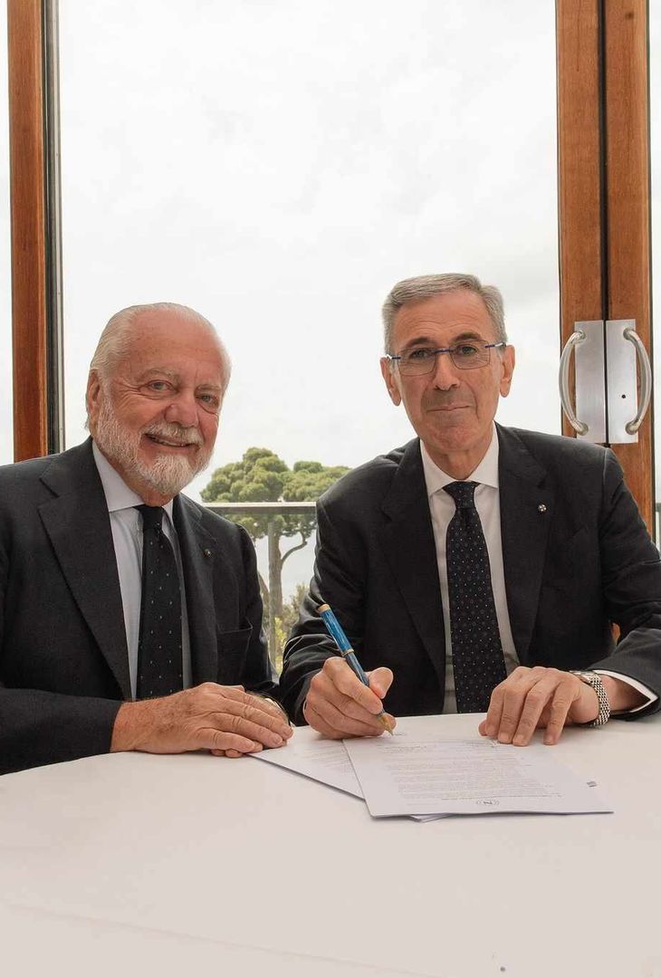 GALLERY Nuova partnership per il Napoli: De Laurentiis si lega ad Arnone- immagine 1