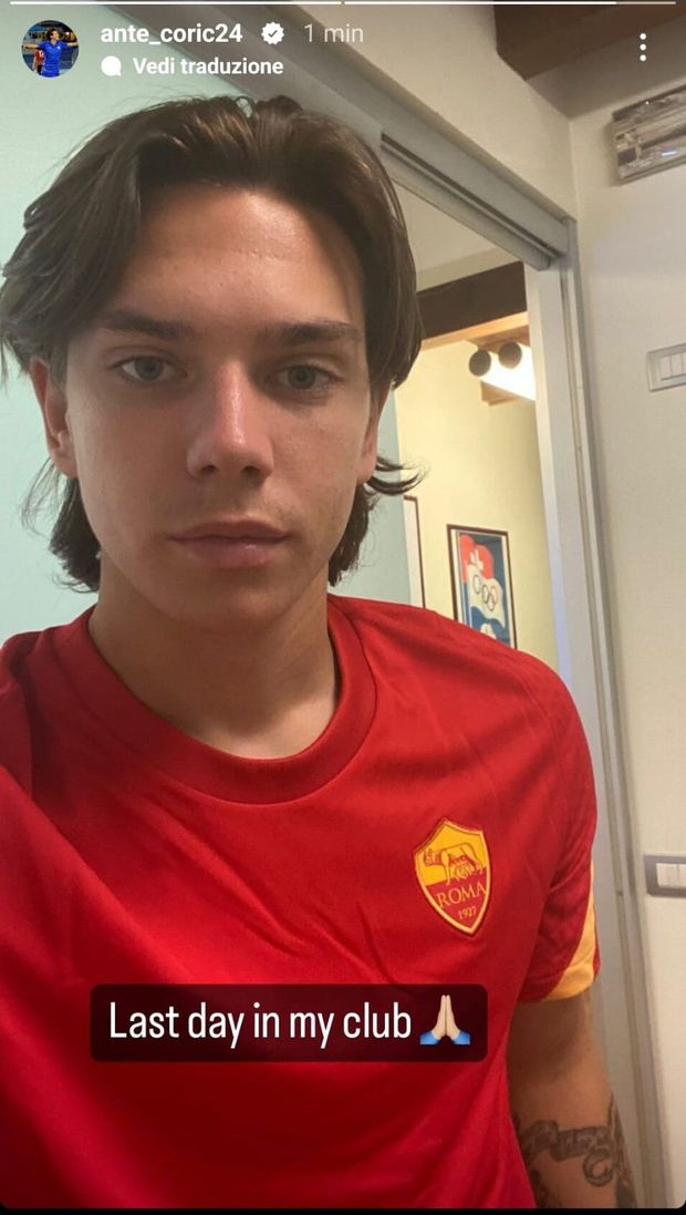 Coric saluta la Roma dopo 5 anni: “Ultimo giorno nel mio club” – FOTO- immagine 2