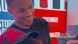 VIDEO – Milan, la speciale richiesta del piccolo tifoso a Thiaw