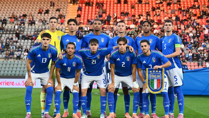 L'Italia U21. (Foto di Marco M. Mantovani/Getty Images) Polonia Italia U21