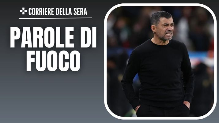 Sergio Conceicao (allenatore AC Milan) qui durante Juventus-Milan 1-2 (Supercoppa Italiana) | News (Getty Images) Sergio Conceicao AC Milan Juventus-Milan 1-2 Supercoppa Italiana