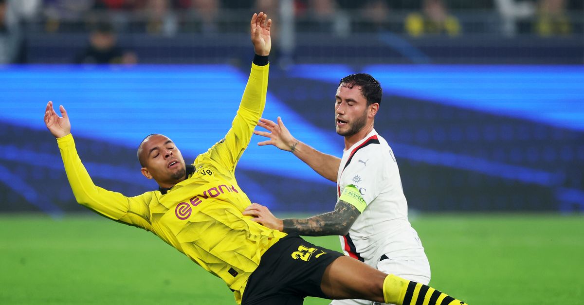 Borussia Dortmund-Milan, Calabria: “Girone tra i più difficili della storia”