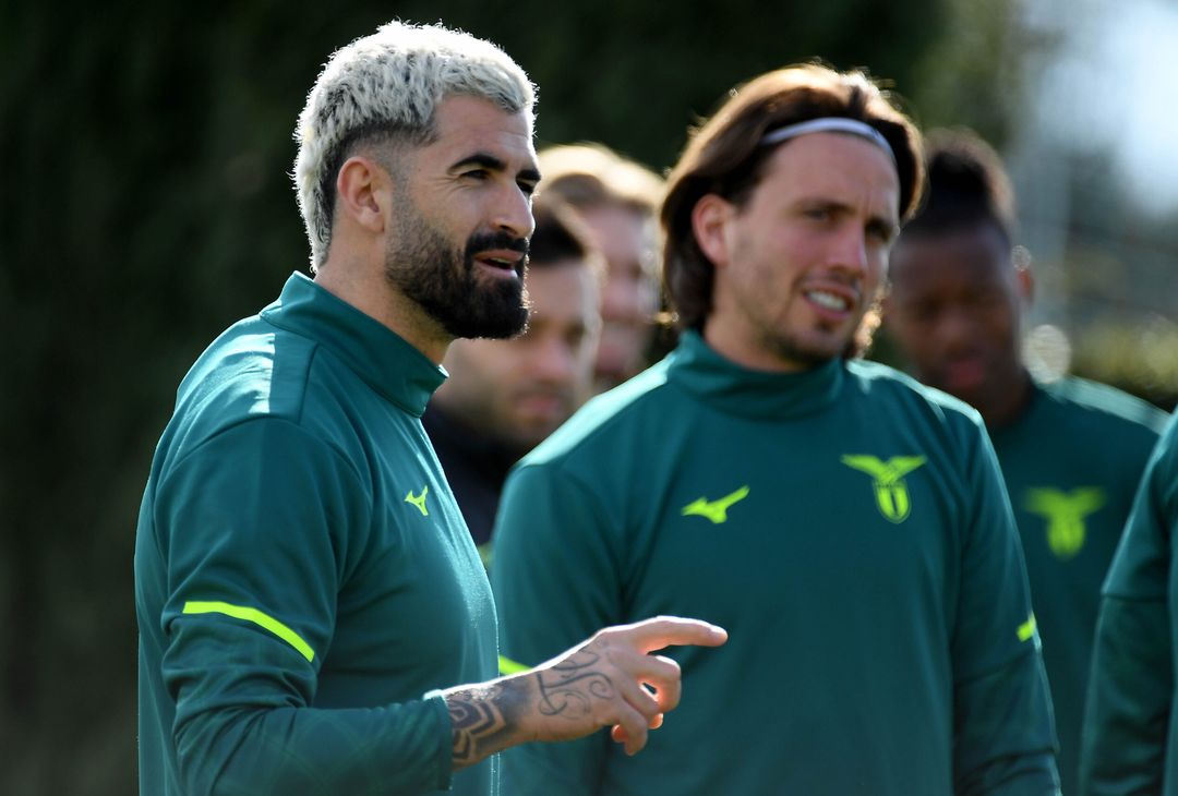 Lazio, prima del Bologna il ritiro a Coverciano: le foto dell’allenamento – GALLERY - immagine 52