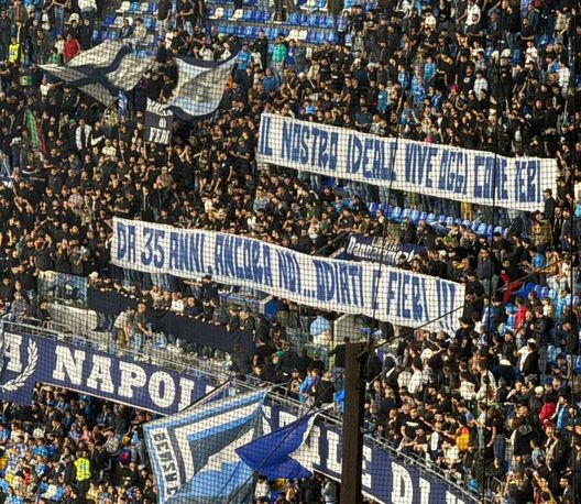 Napoli-Bologna, la Curva A: “Da 35 anni ancora noi… odiati e fieri!” – FOTO- immagine 2