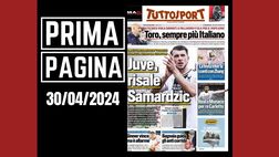 Prima pagina Tuttosport: “Juventus, sfida con il Milan per Lacroix”