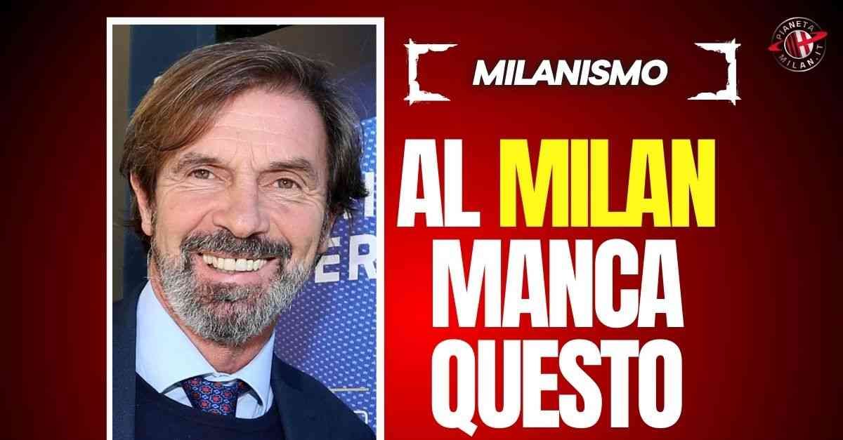 Filippo Galli, lacrime di commozione per il Milan: ecco cosa manca davvero oggi