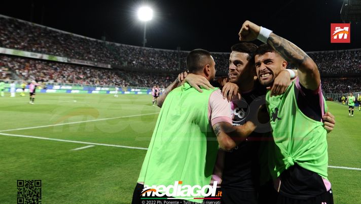 Palermo, attacco da record con Baldini: in gol da 22 gare. L’arma in più verso la B Palermo