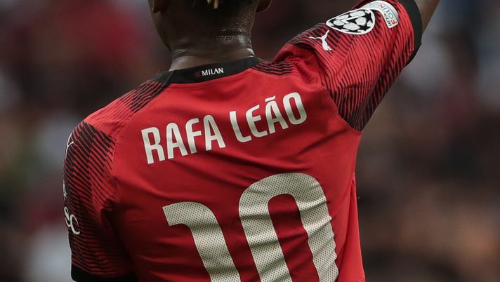 Rafael Leao AC Milan Milan-Newcastle 0-0 Champions League 2023-2024