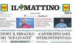 PRIMA PAGINA IL MATTINO OGGI: “Graziani vede azzurro: Conte e Lukaku coppia da scudetto”