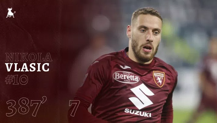 Toro in numeri, Vlasic: bene la precisione nei passaggi, ma non incide sotto porta - immagine 1