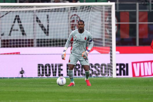 Maignan, Milan (Photo by Giuseppe Cottini/AC Milan via Getty Images) maignan milan-como