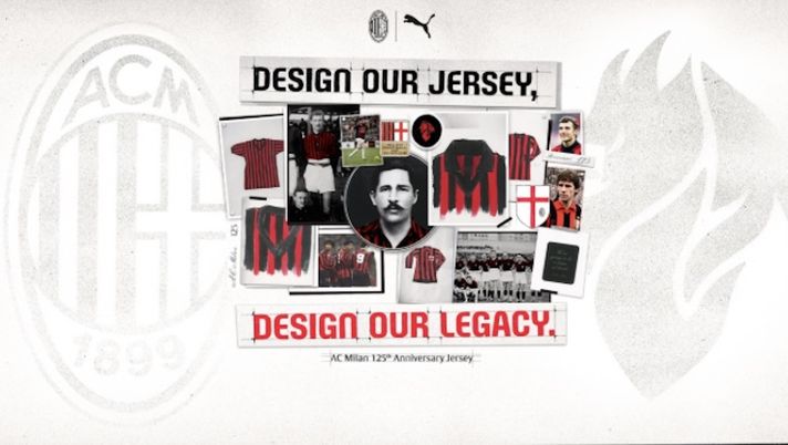 PUMA AC Milan maglia 125 anni storia