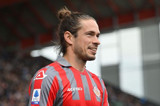 UDINE, ITALIA - APRILE 23: Michele Castagnetti, giocatore della Cremonese (Foto di Alessandro Sabattini/Getty Images) Un viaggio parallelo: come Cremonese e Spezia hanno scritto la loro storia fino alla finale- immagine 3