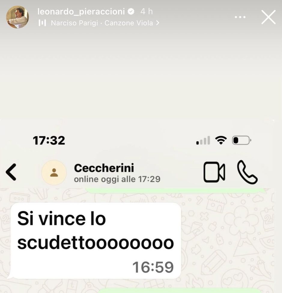 FOTO – Il Ceccherini al Pieraccioni dopo la Cremonese: “Si vince lo scudetto!” - immagine 1