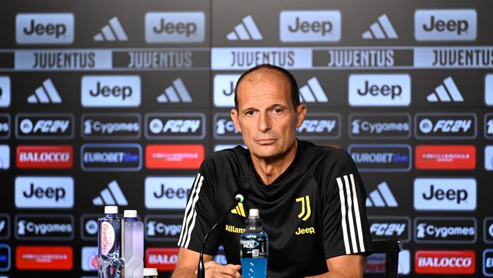 Massimiliano Allegri Juventus conferenza stampa Serie A 2023-2024