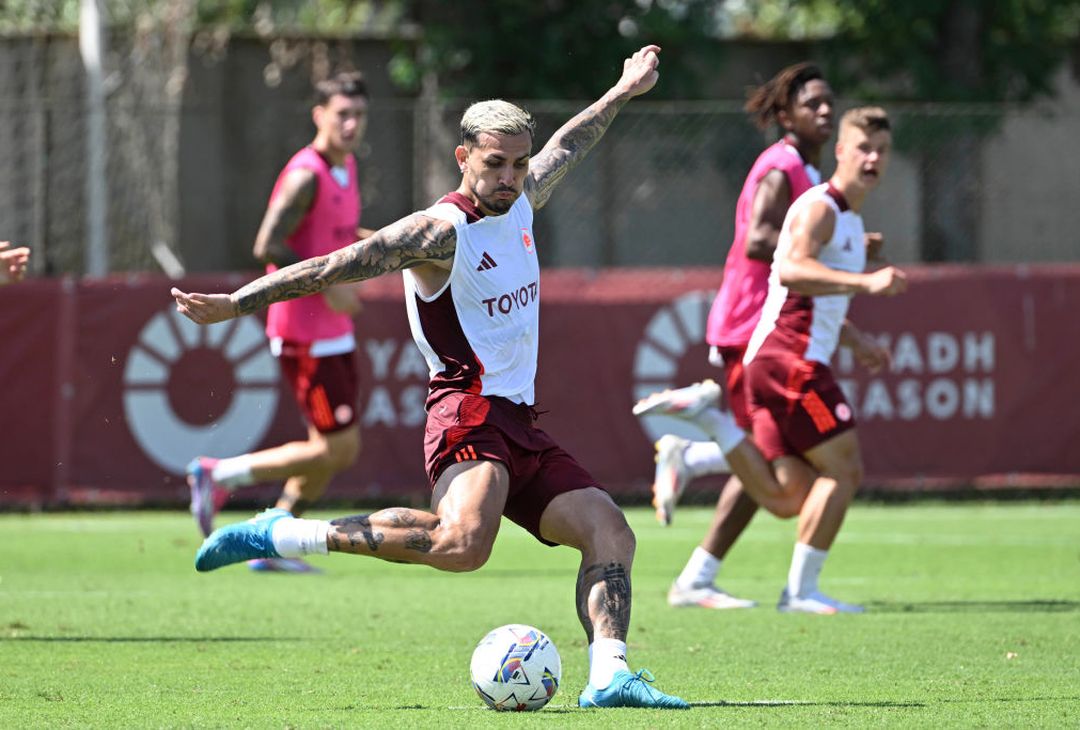 Roma, ripresa in vista dell’Empoli: presente Dybala – FOTO GALLERY - immagine 17