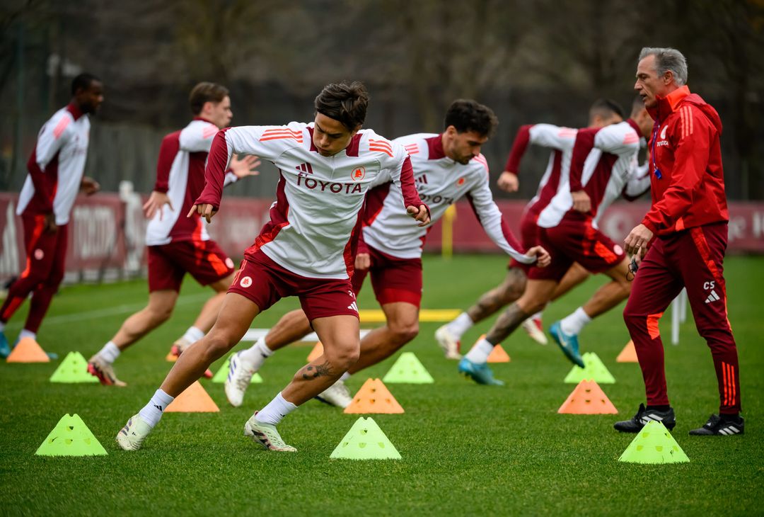 Roma, l’allenamento a due giorni dal derby – FOTOGALLERY - immagine 12