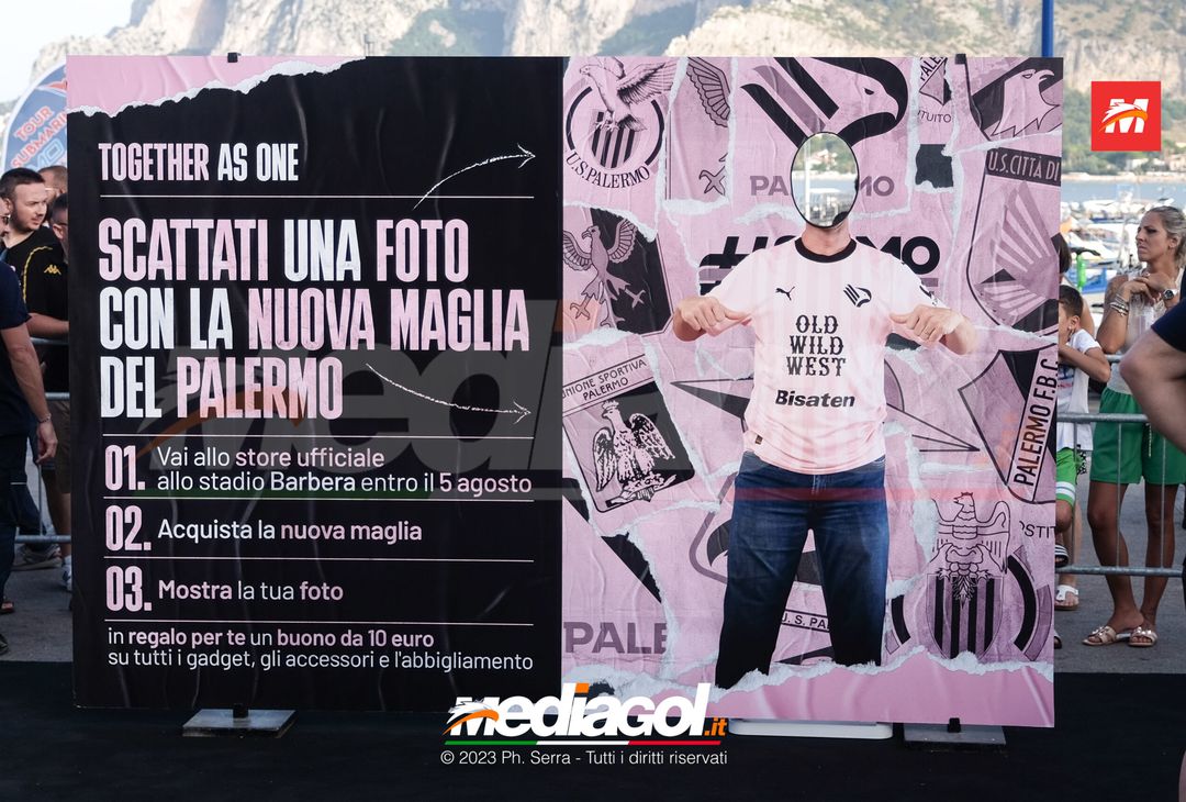 FOTO PALERMO: presentazione maglia Puma 2023/2024 a Mondello (GALLERY) - immagine 36