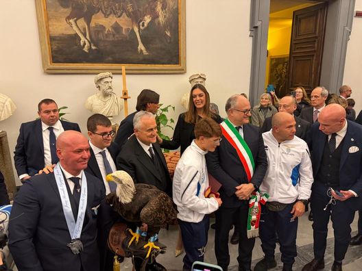 Cerimonia Lazio 124 anni Cerimonia Lazio 124 anni