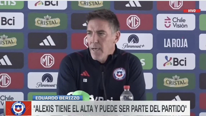 Ct Cile annuncia: “Sanchez pienamente recuperato e pronto a giocare” - immagine 1