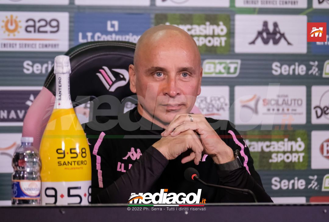 FOTO PALERMO, verso il Venezia: Mister Corini in conferenza stampa (Gallery) - immagine 4