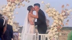 VIDEO / Inter, le nozze di Bastoni e la dichiarazione romantica di Alessandro a Camilla