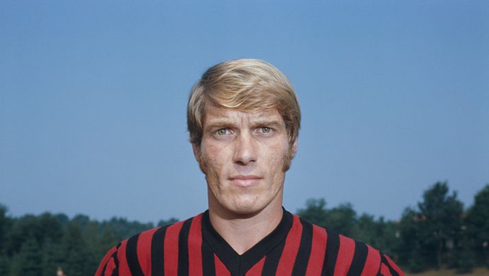 Italian professional footballer and defensive midfielder with A C Milan, Romeo Benetti pictured during a training session in Milan in January 1971. (Photo by Rolls Press/Popperfoto via Getty Images/Getty Images)  Romeo Benetti