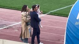 Fischio finale di Padova-Triestina, Oddo e figlia in campo