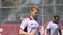 Trigoria, continuano gli allenamenti in vista della Fiorentina: ok Nelsson e Saud
