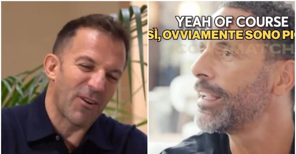 Del Piero prende in giro Rio Ferdinand: il ballo è virale | VIDEO